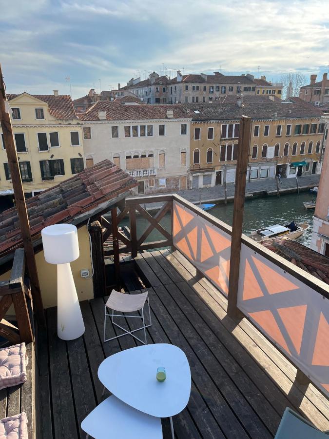 Casa Virginia Direct At The Canal Cannaregio With Own Roof Terrace Венеція Екстер'єр фото